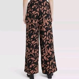 a new day Black and Brown Wide Leg Pants
